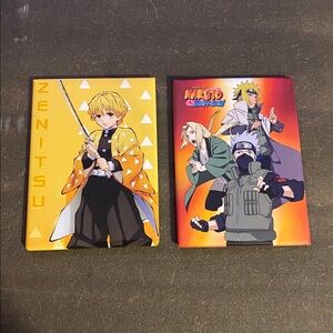 Anime Magnet Set Naruto Shippuden Kalashi & Sakura / Demon Slayer Zenitsu